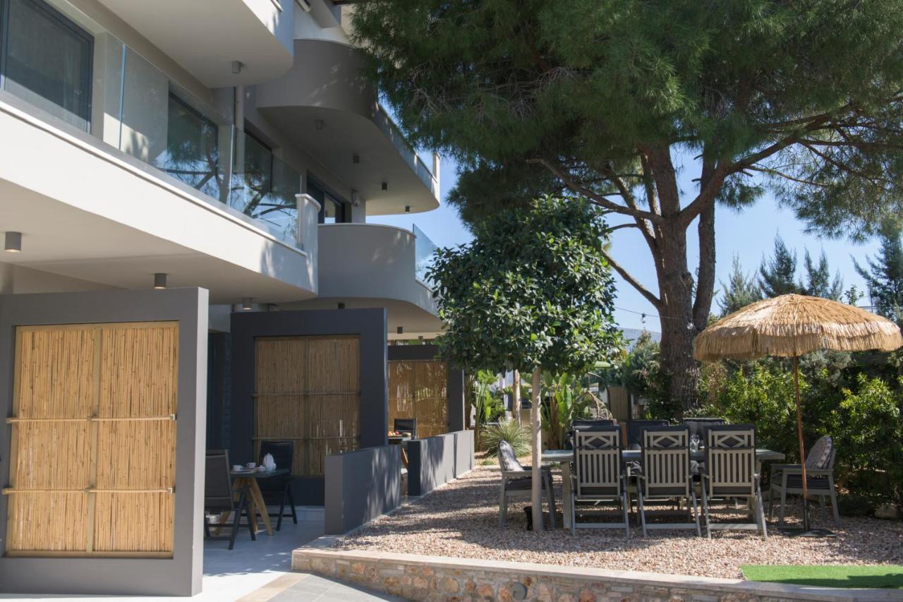 Apartmán Aval Riviera Lagonisi Exteriér fotografie